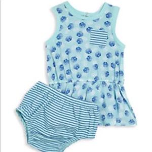 NWT SPLENDID $40 Blue Girls Dress - 6/12 Months